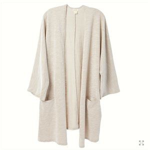 DONNI. Ribbed Sweater Coat